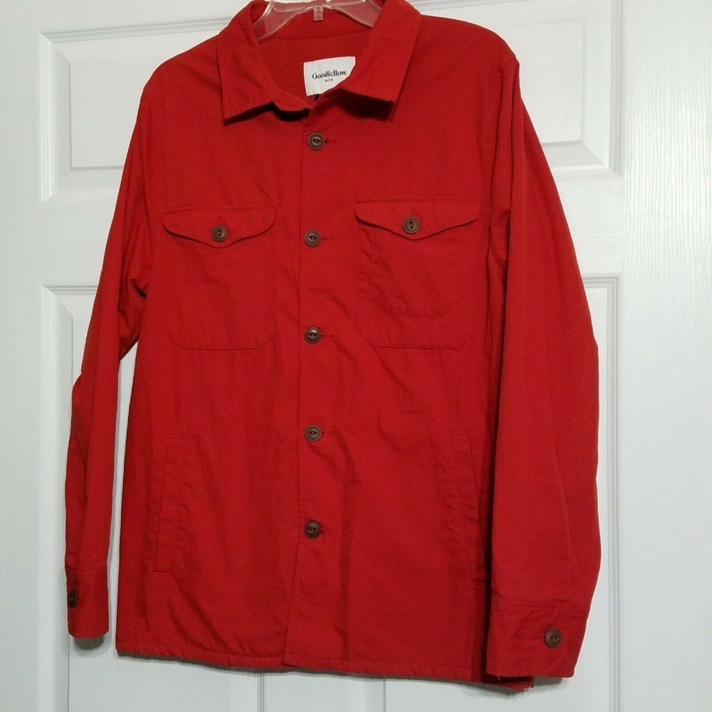 New Goodfellow Men's Button Down Jacket ~ Sz S